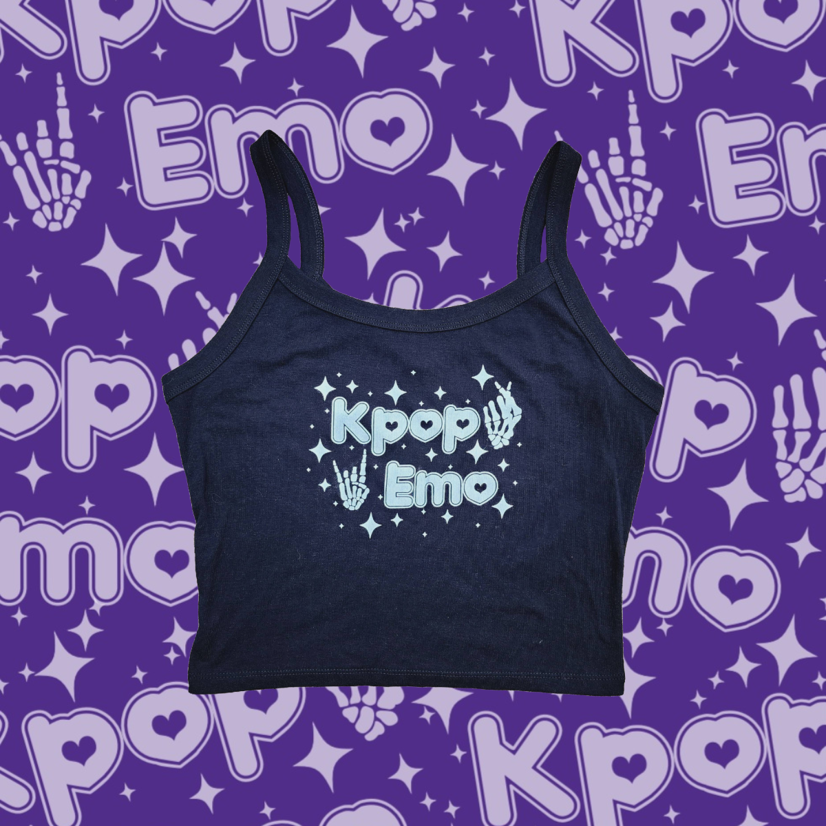 Kpop Emo Crop Top