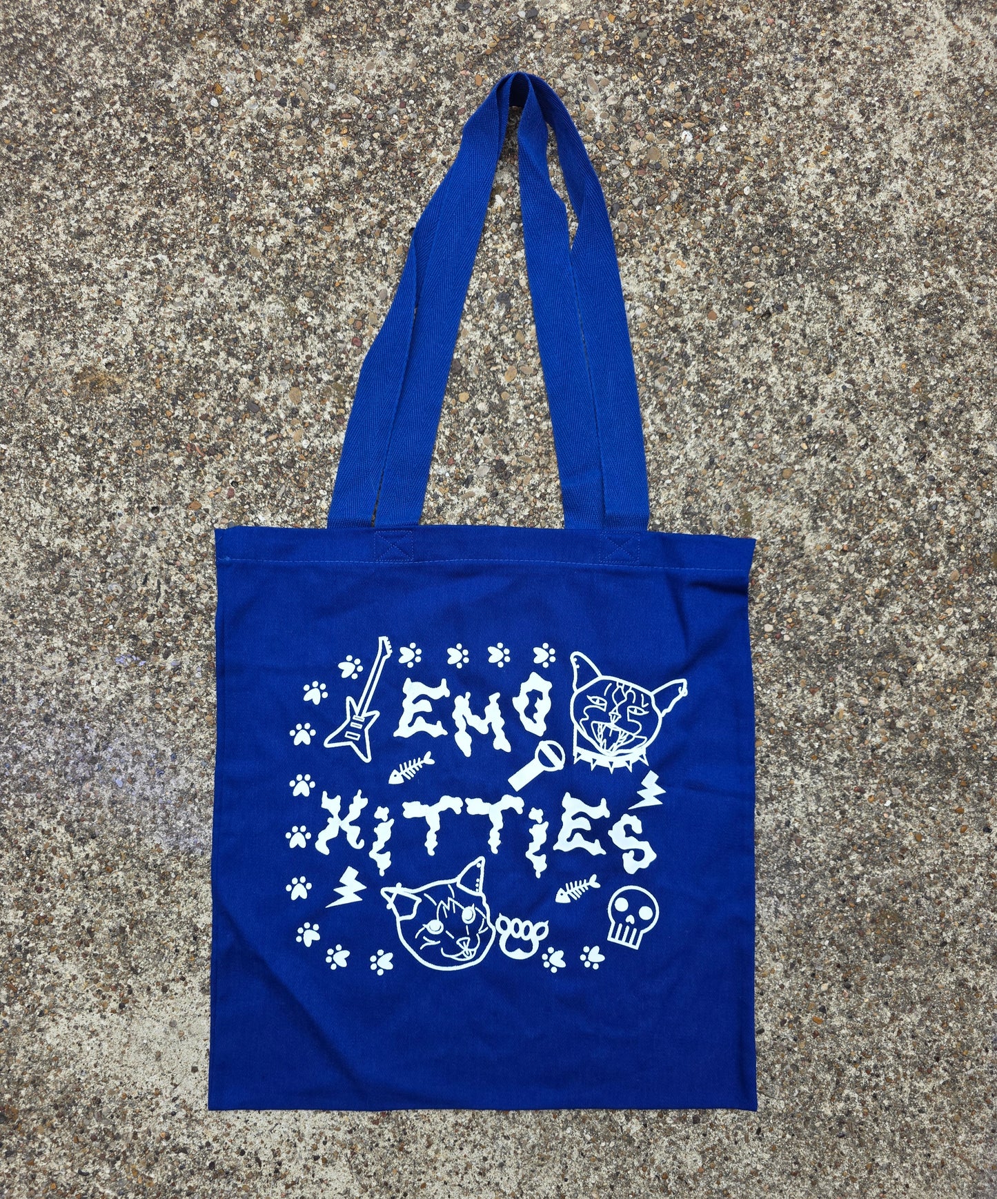 Emo Kitties Tote Bag