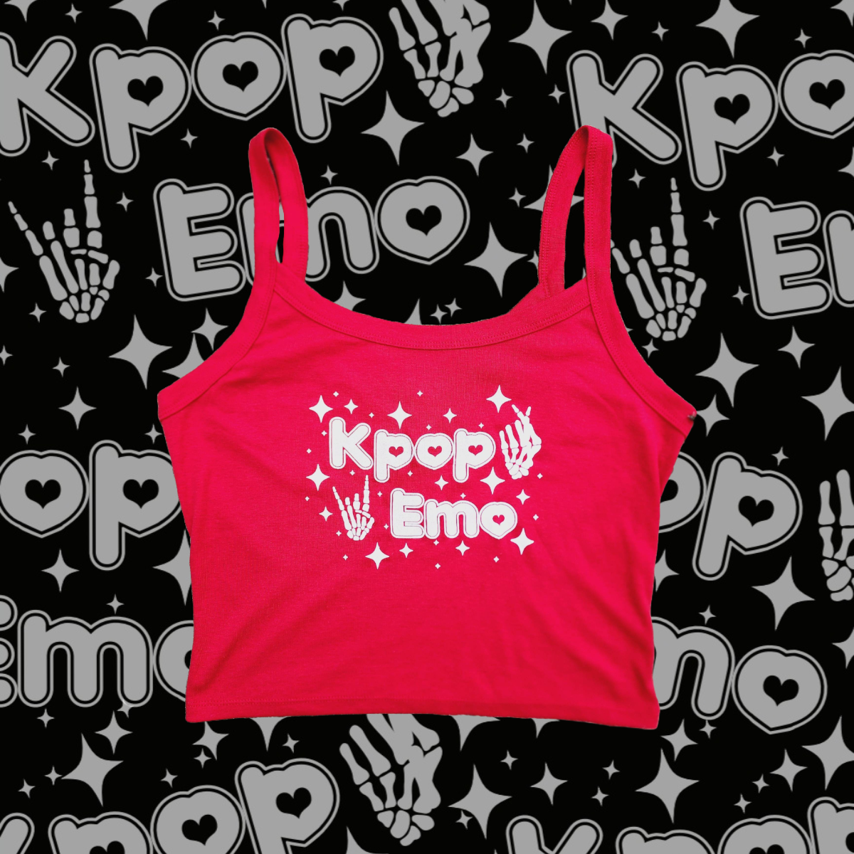 Kpop Emo Crop Top